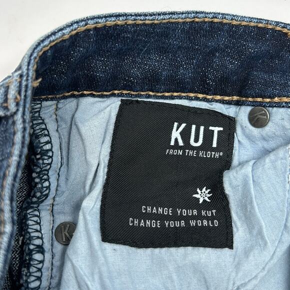 KUT From the Kloth Women's Catherine Boyfriend Medium Wash Jeans Size 2 - Picture 14 of 16